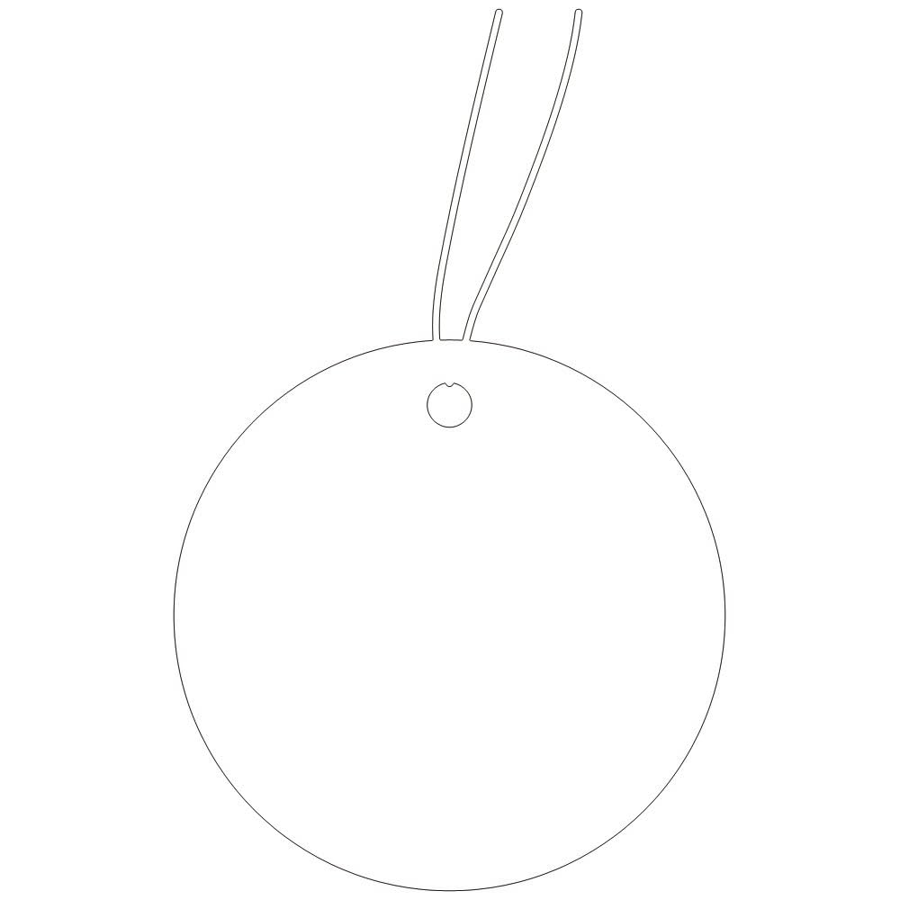 Amazon | ササガワ タカ印 タグ 提札 18-106 丸型 小物用 白無地